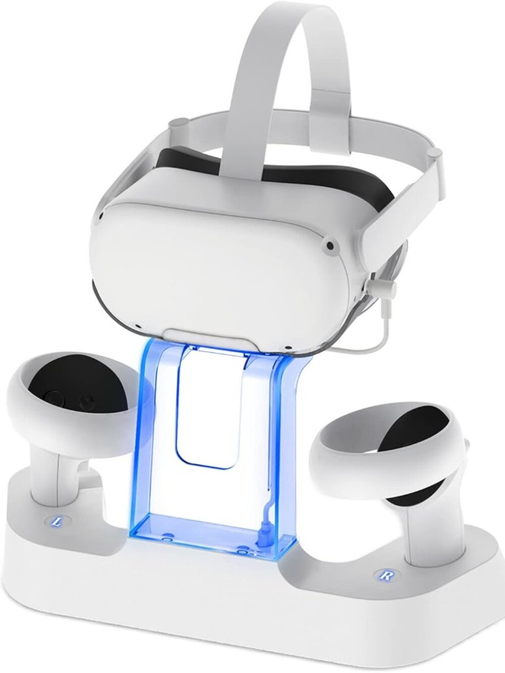 NexiGo Enhanced Charging Dock with LED Light for Oculus Quest 2